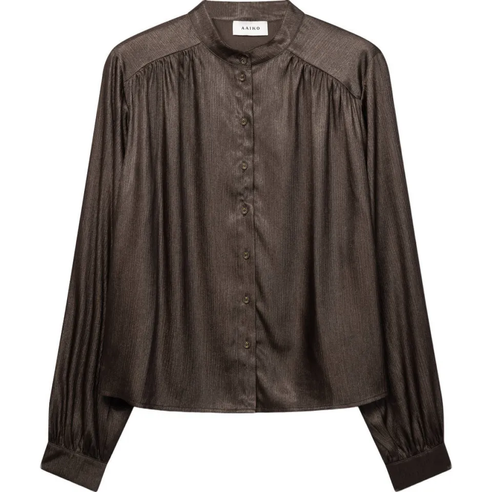 Aaiko Liv blouse bruin, foto 2