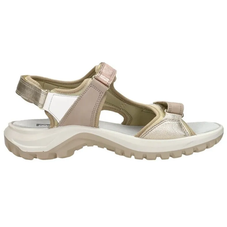 Sub55 Comfort Collection Lexa sandalen goud Goudkleur