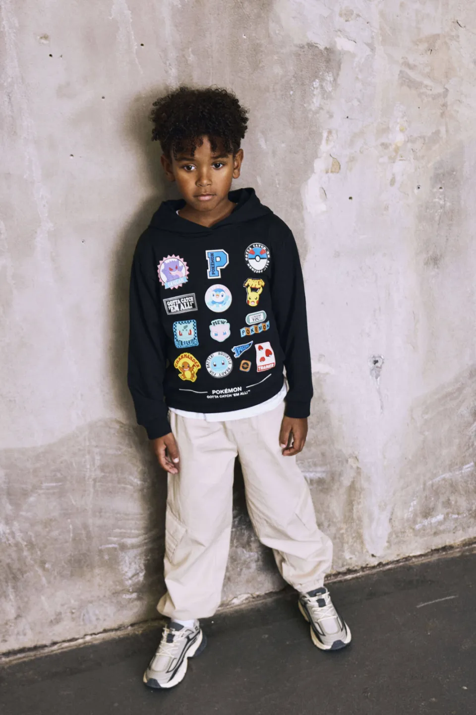 NAME IT KIDS Pokemon hoodie zwart, foto 4