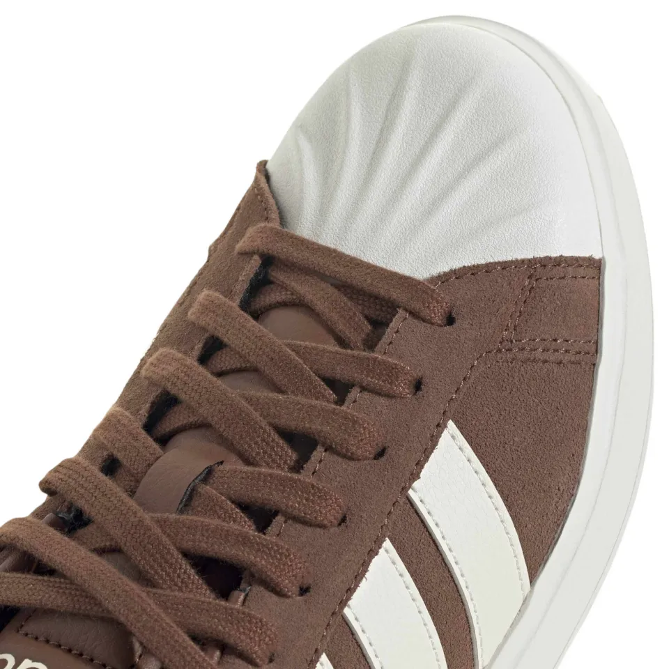 Adidas Streettalk suède dames sneakers bruin, foto 7