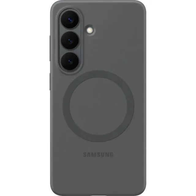 Samsung Silicone backcover voor Galaxy S26+ - Zwart Black