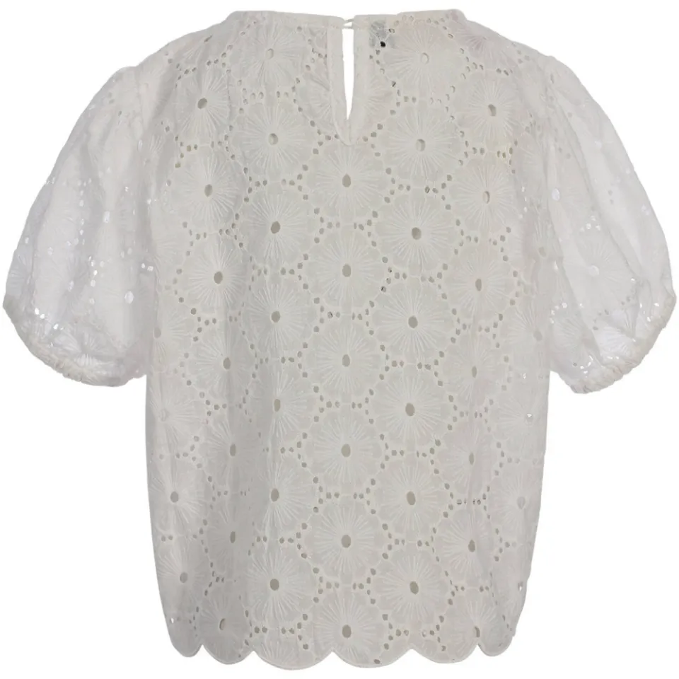 LOOXS Little T-shirt wit broderie, foto 3