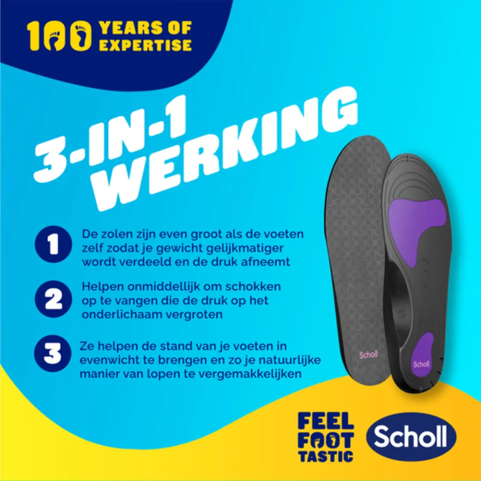 Dr. Scholl's Balance Inlegzolen Peesplaatontsteking Large ( - 45), foto 4