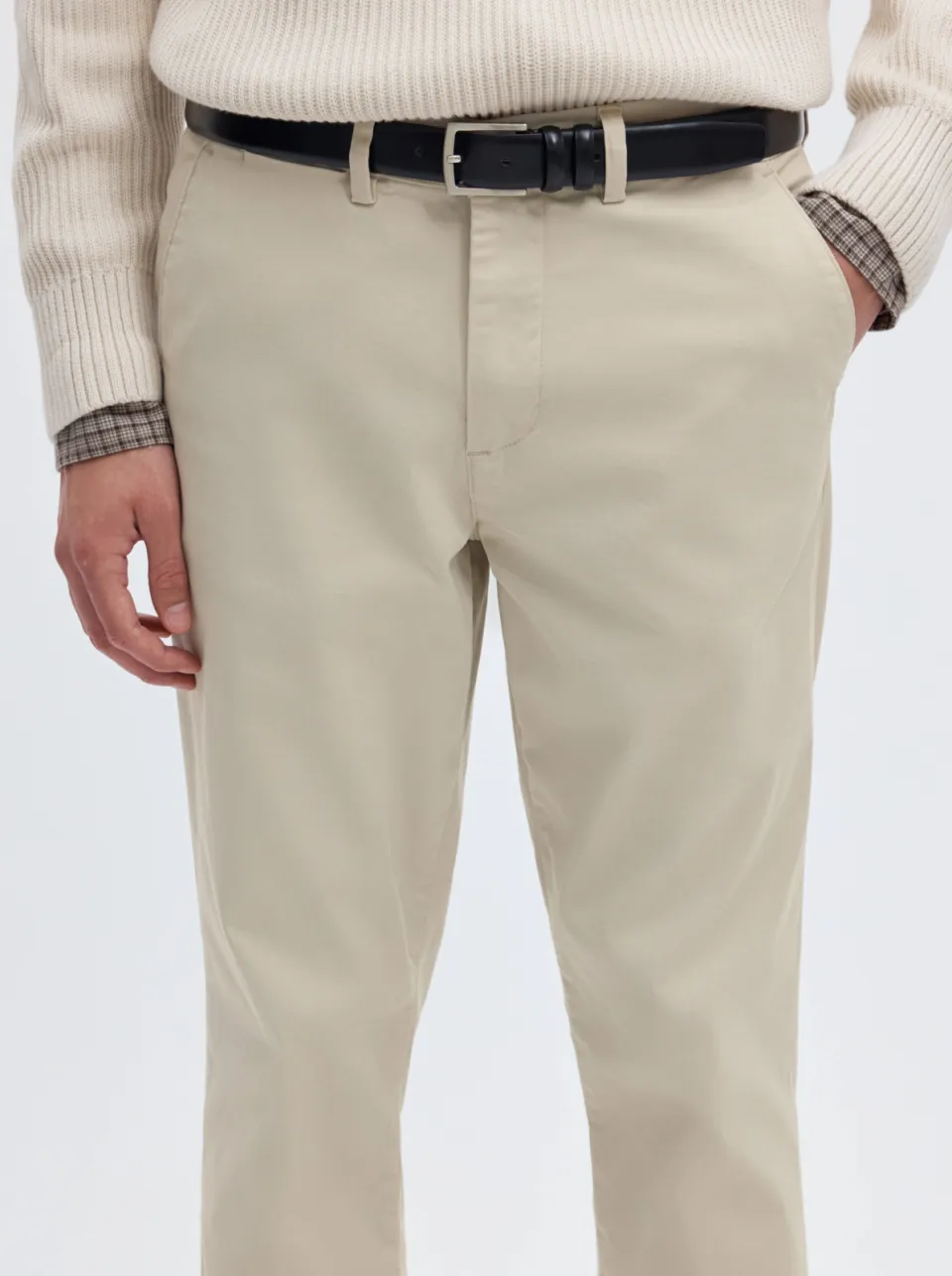 Selected slim fit chino - beige, foto 5