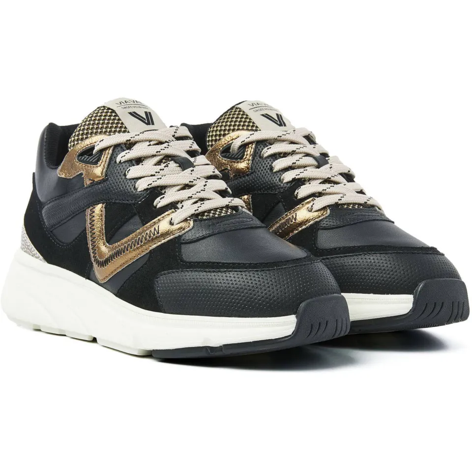 Via Vai Sneakers Vic Kyro Zwart, foto 2