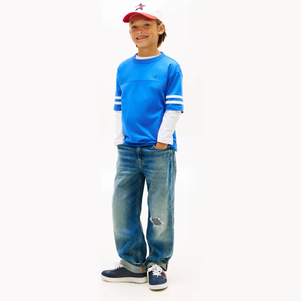 Tommy Hilfiger T-shirt blauw, foto 3