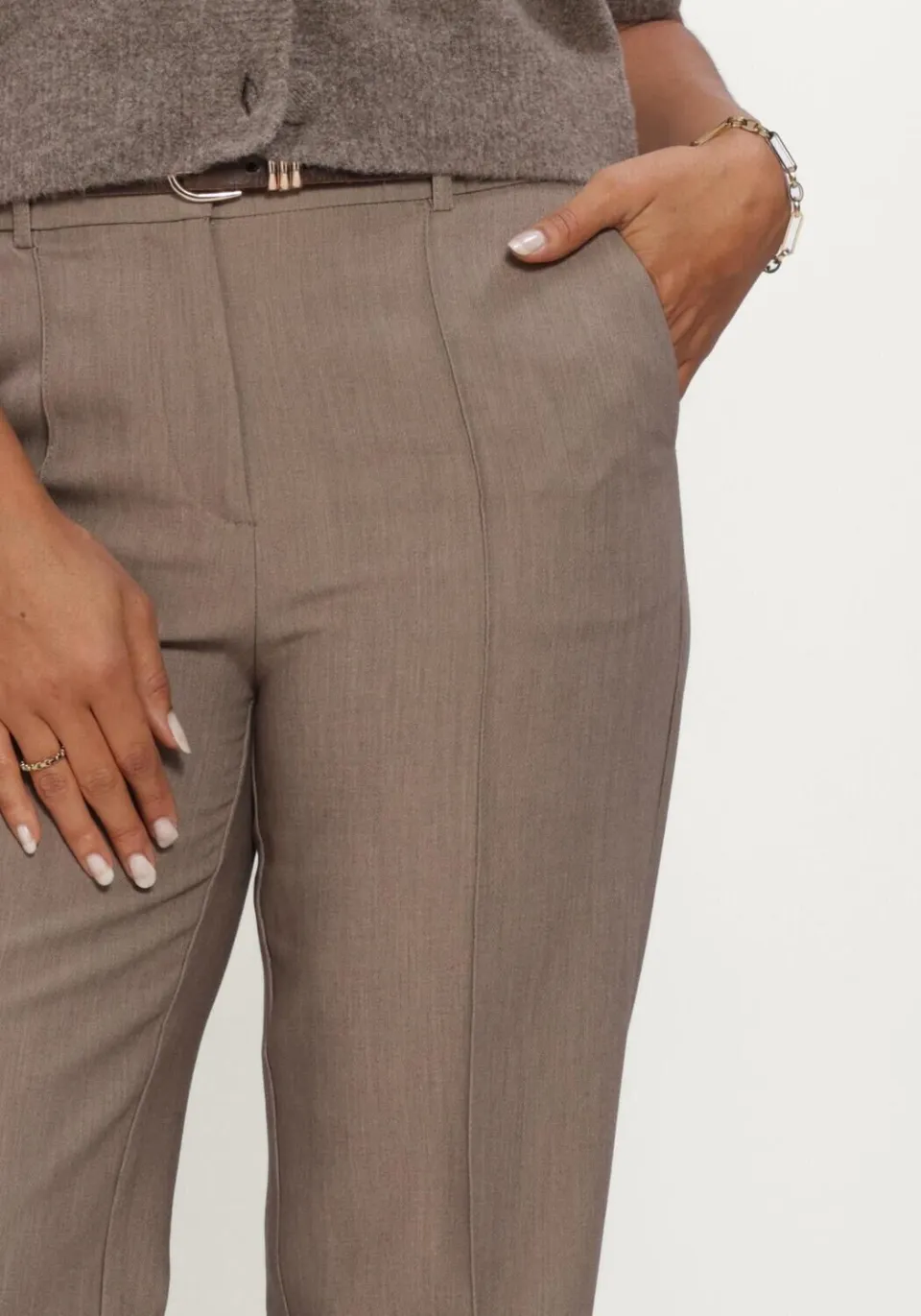 Notre-V NV-Isaline broek taupe, foto 3