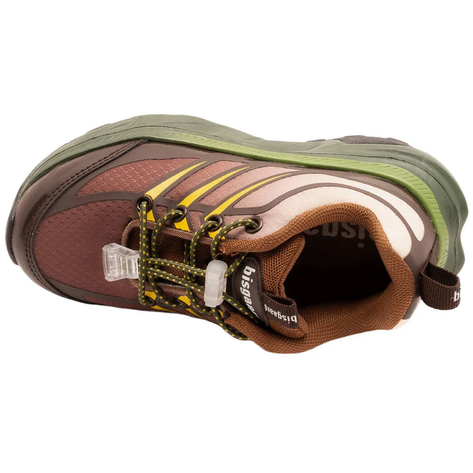 Bisgaard sneakers - donkerbruin/donkergroen, foto 5
