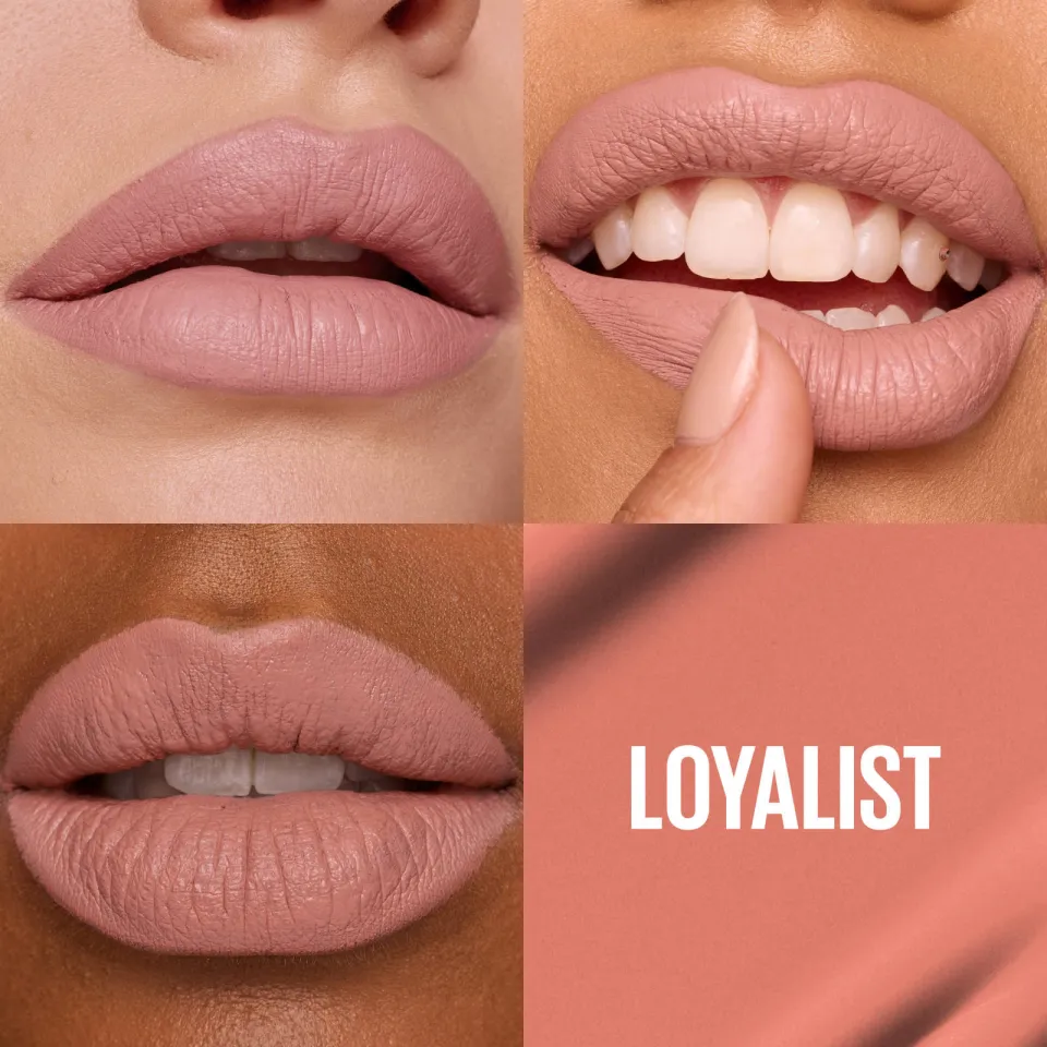 Maybelline New York SuperStay Matte Ink 5 Loyalist lippenstift nude, foto 6