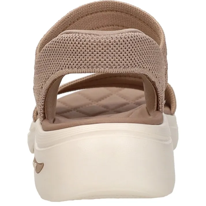 Skechers Slip-Ins GO Walk Arch Fit 2.0 Kennedy sandaal beige, foto 4