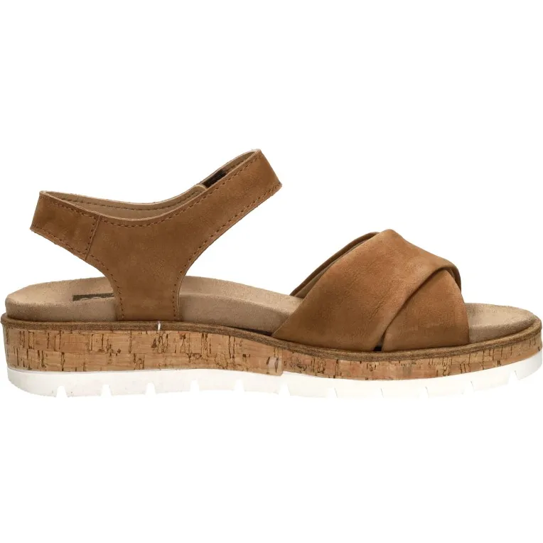 Sub55 Comfort Collection Mia 01 sandalen cognac