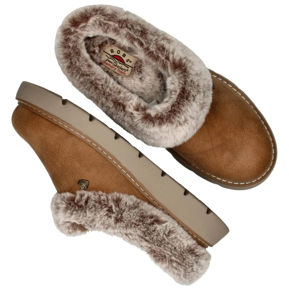 Skechers Bobs Keepsakes Lite Pantoffels Jongens Cognac, foto 4