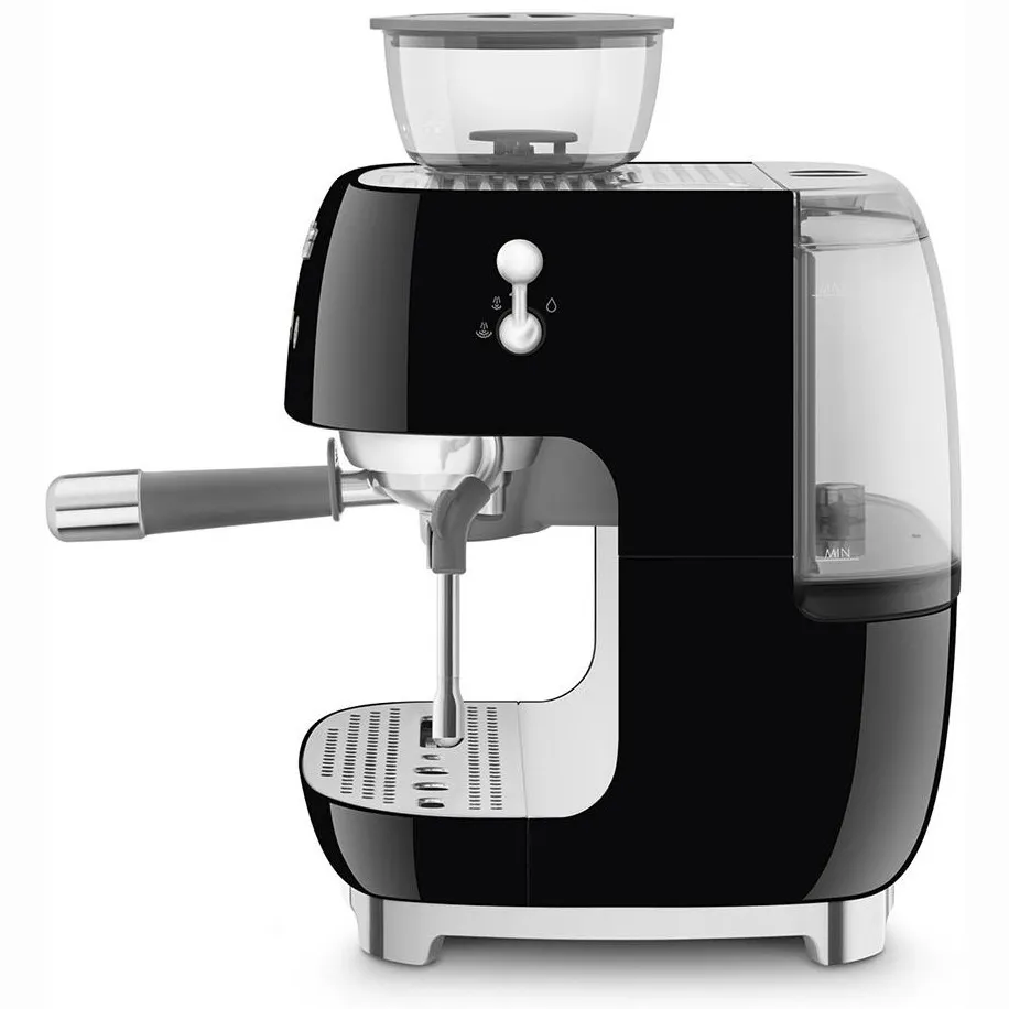 Smeg EGF03BLEU espressomachine zwart, foto 2