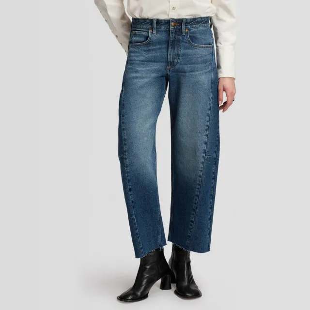 Lee Rider barrel jeans - donkerblauw, foto 3