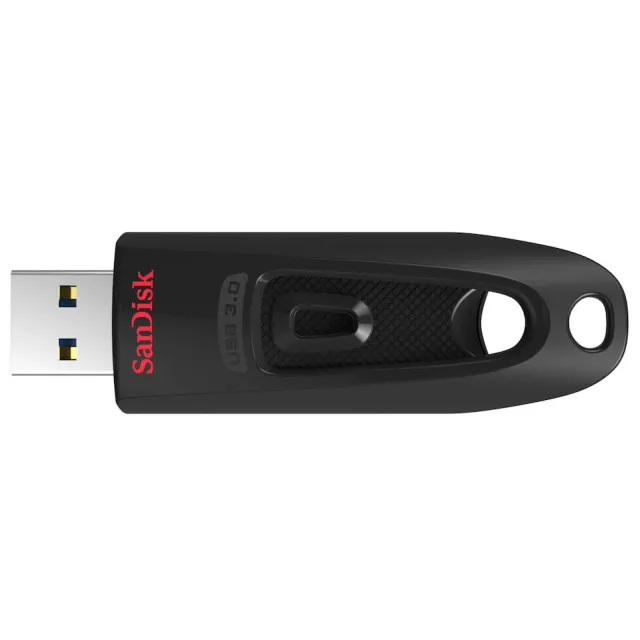 SanDisk USB Ultra 256GB 100MB/s - USB 3.0 USB-sticks Zwart