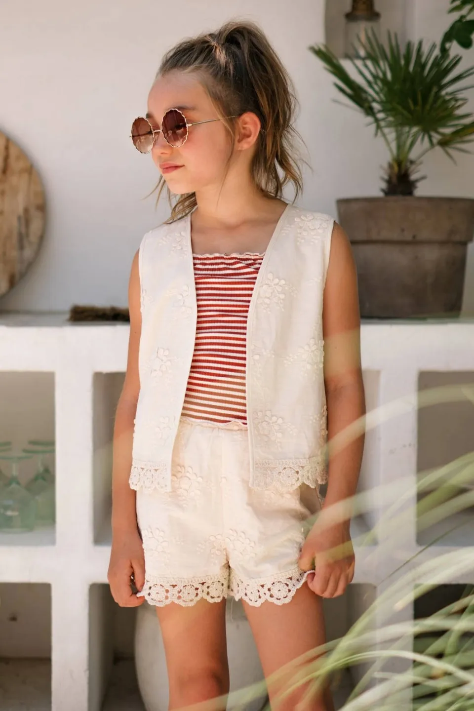 Like Flo gilet ecru