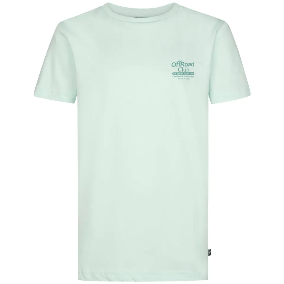Petrol Industries t-shirt met backprint mintgroen, foto 2