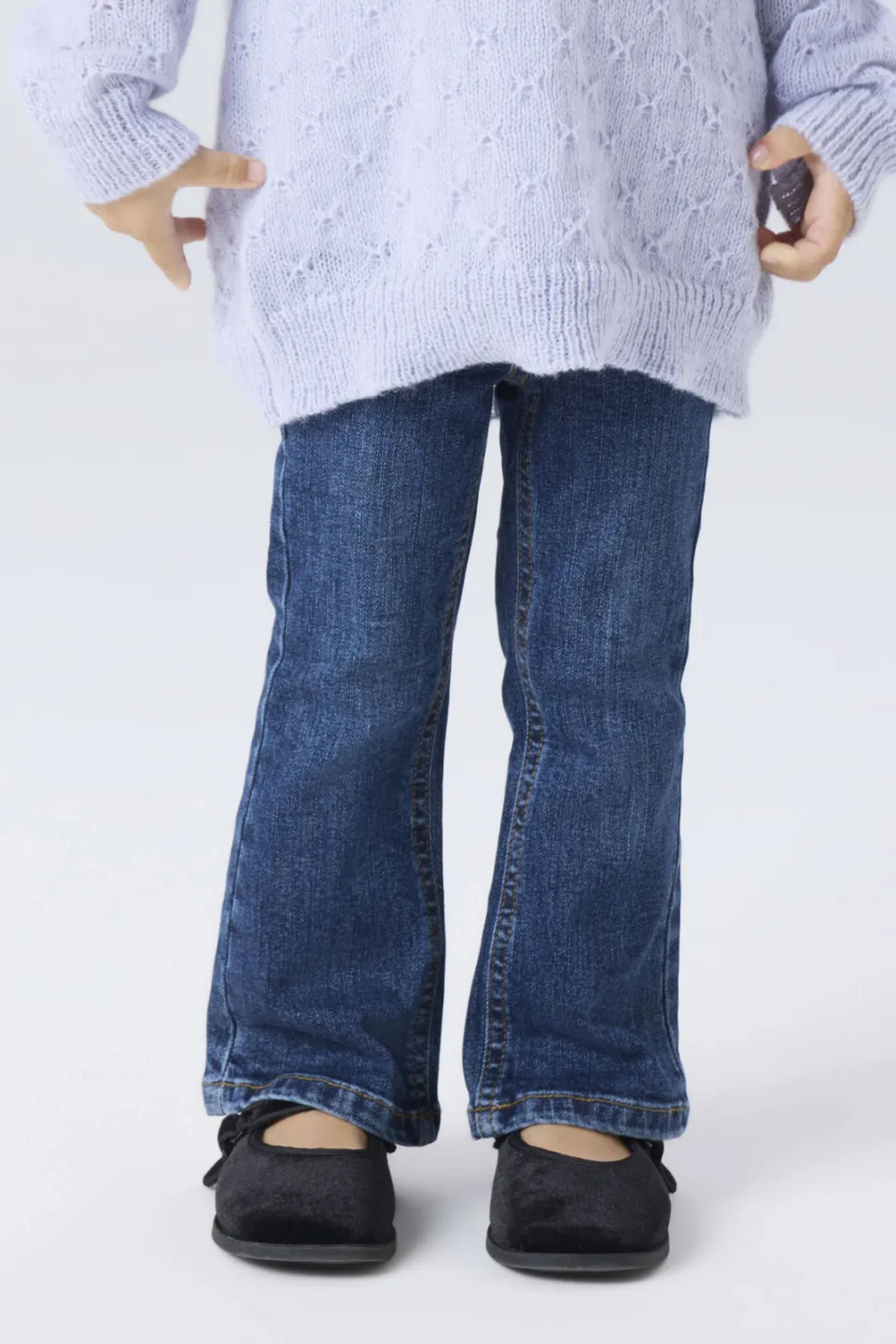 NAME IT MINI NMFPOLLY bootcut jeans - donkerblauw, foto 3