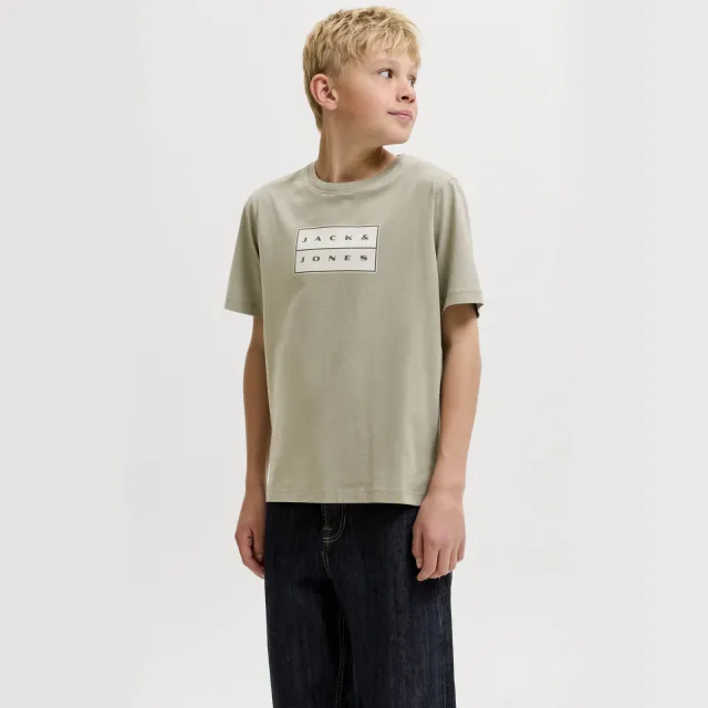 Jack & Jones T-shirt grijsgroen
