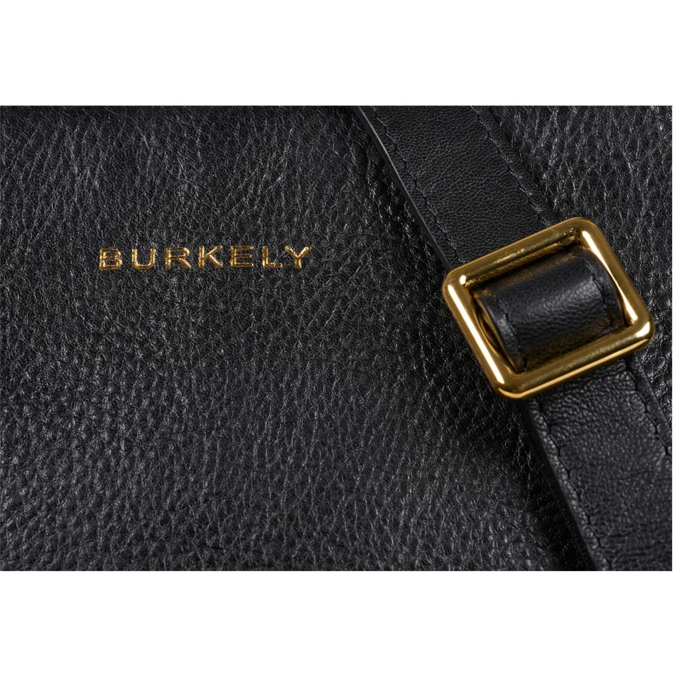 Burkely 15.6 inch leren shopper Fine Florence zwart, foto 4