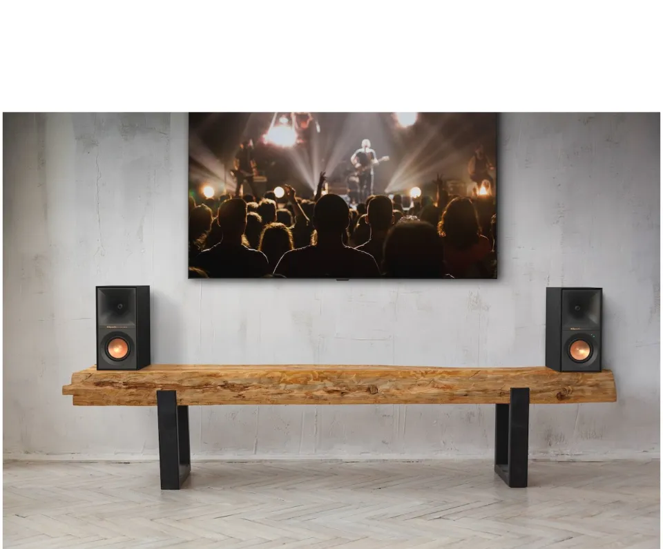 Klipsch R-40PM boekenplank speaker zwart, foto 2