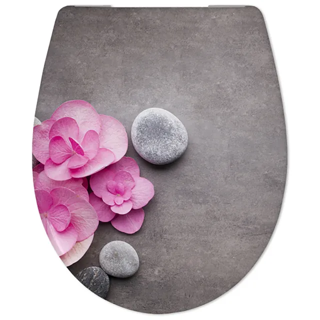 Cedo Toiletzitting Cedo Orchid en Stones Softclose Grijs