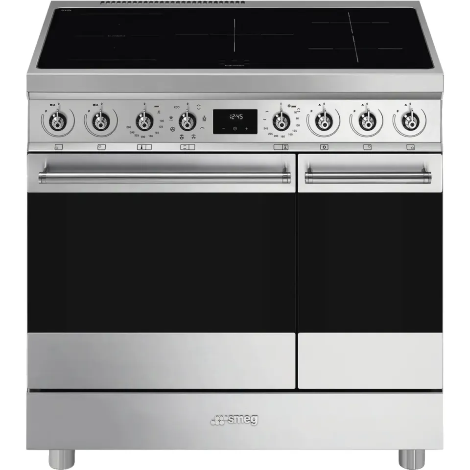Smeg C92IMX2 inductiefornuis RVS, foto 2