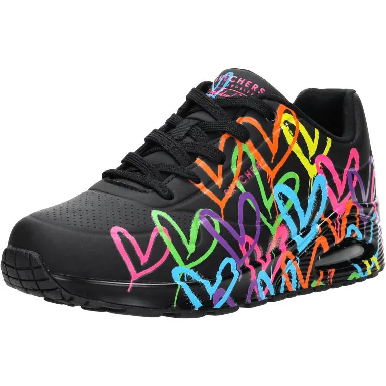 Skechers Jgoldcrown: Uno - Highlight Love zwart, foto 3