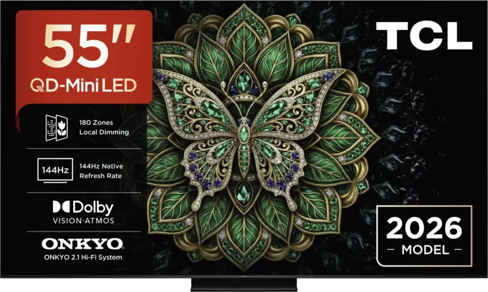 TCL 75MQLED75L MiniLED televisie zwart, foto 3