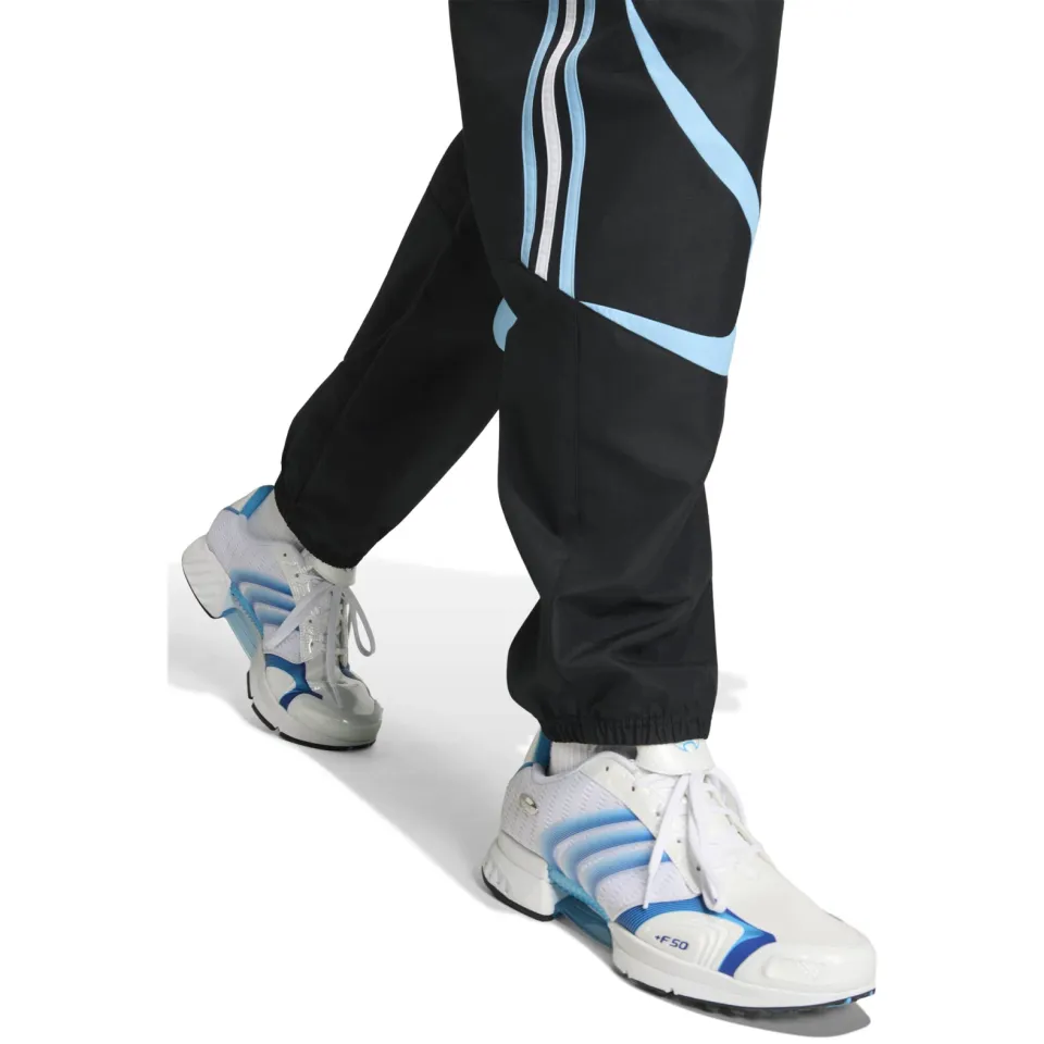 Adidas Argentinië Trainingsbroek 2006 Donkerblauw Lichtblauw Goud, foto 5