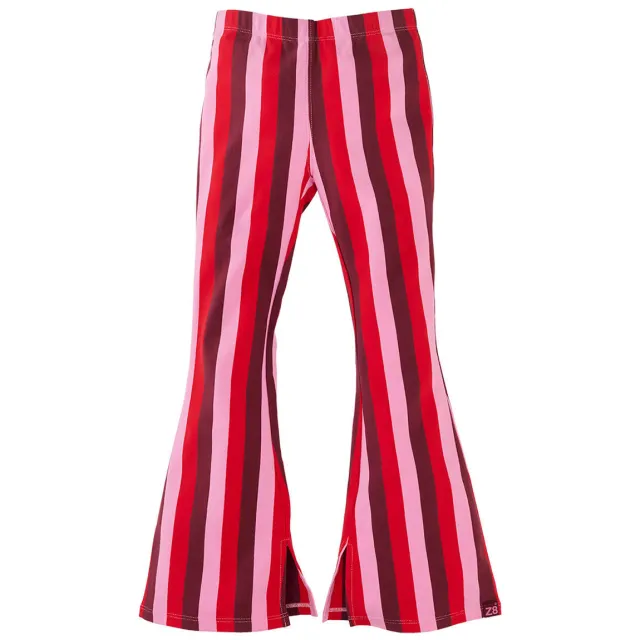 Z8 kids Suus flared broek rood/roze/paars, foto 2