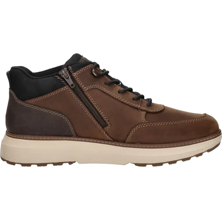 Rieker Veterschoenen Hoog cognac
