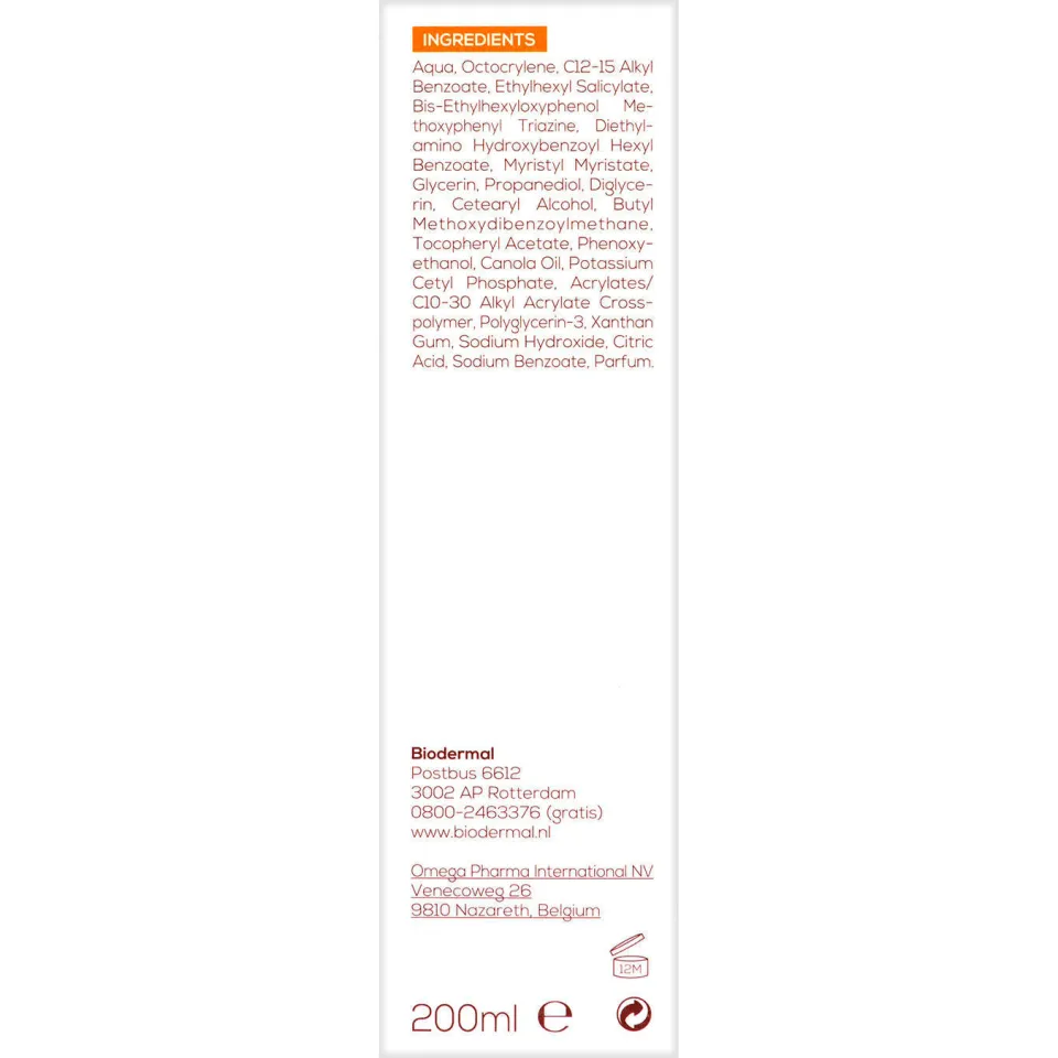 Biodermal Hydraplus zonnemelk SPF30, foto 3