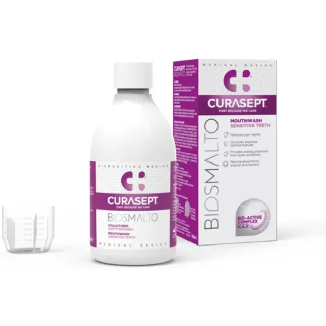 Curasept Biosmalto mondspoelmiddel gevoelige tanden