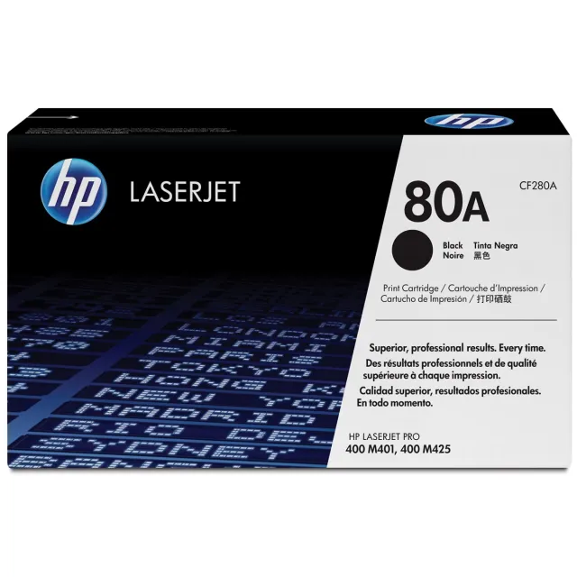 Hp 80A CF280A Zwart