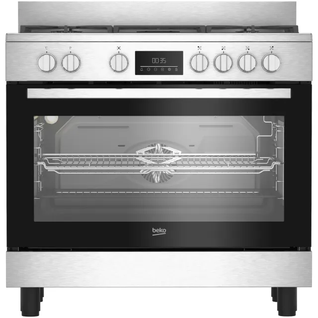 Beko BGM 11227 EXN gasfornuis inox