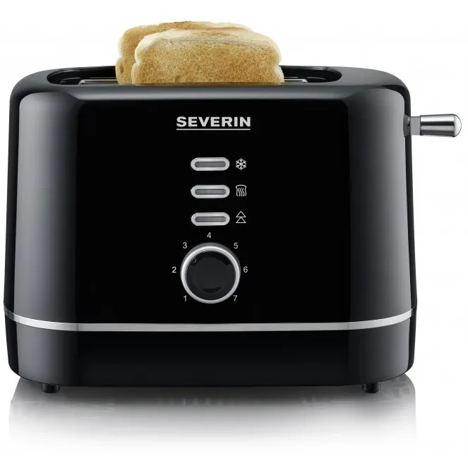 Severin AT4321 broodrooster zwart, foto 4