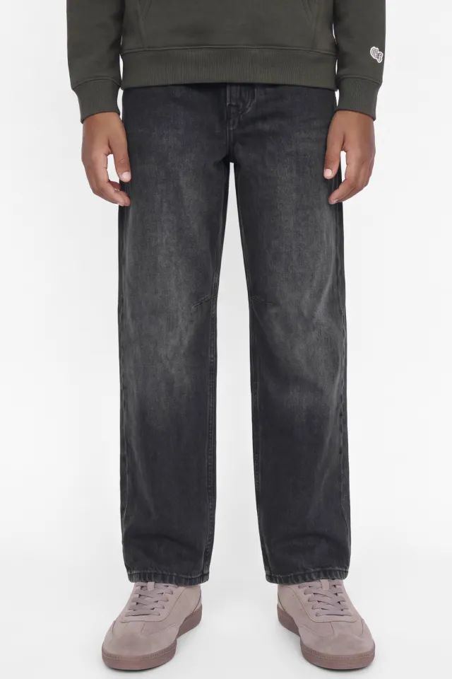 Jack & Jones JUNIOR baggy jeans JJIALEX JJJETT - black denim