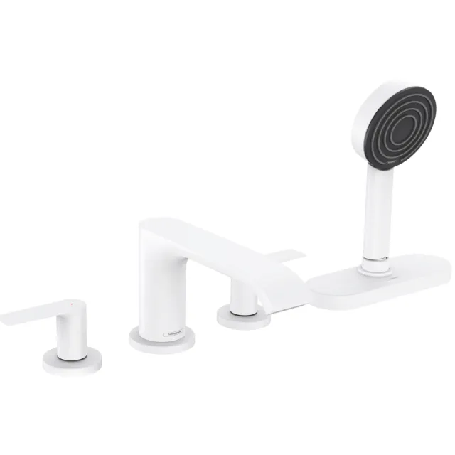 Badrandmengkraan HansGrohe Vivenis 4-Gats Met sBox Mat Wit