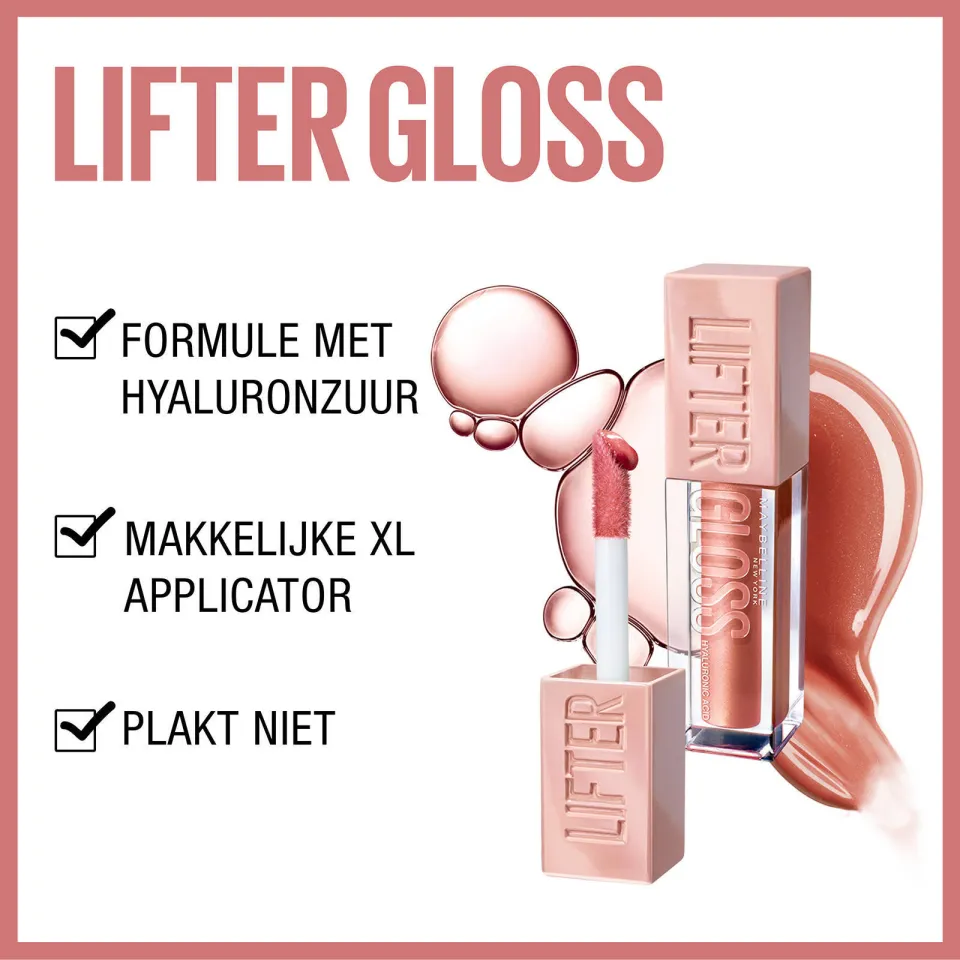 Maybelline New York Lifter Gloss lipgloss 01 Pearl, foto 5
