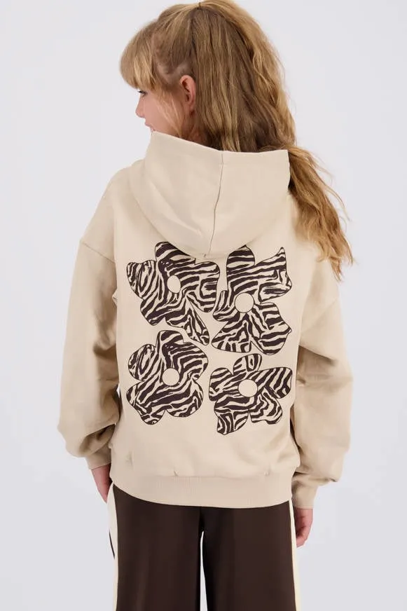 Raizzed hoodie met logo - beige, foto 6