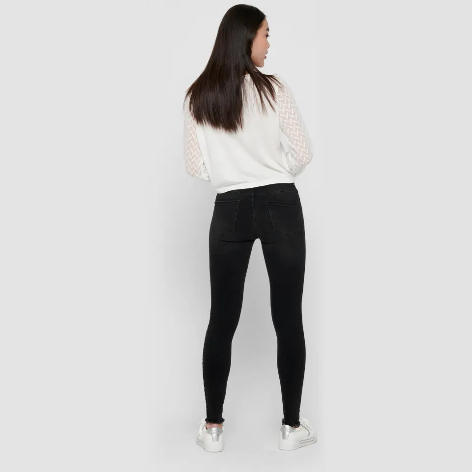 Only skinny jeans ONLBLUSH denim black regular, foto 3