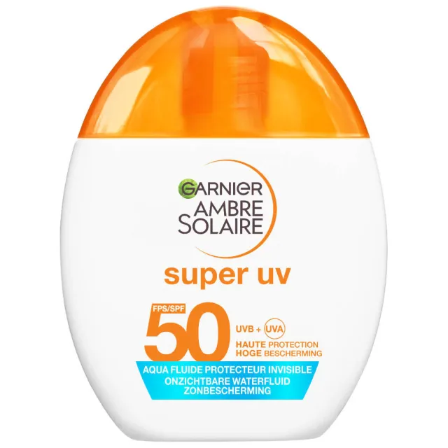 Garnier Ambre Solaire Super UV onzichtbare waterfluid SPF50