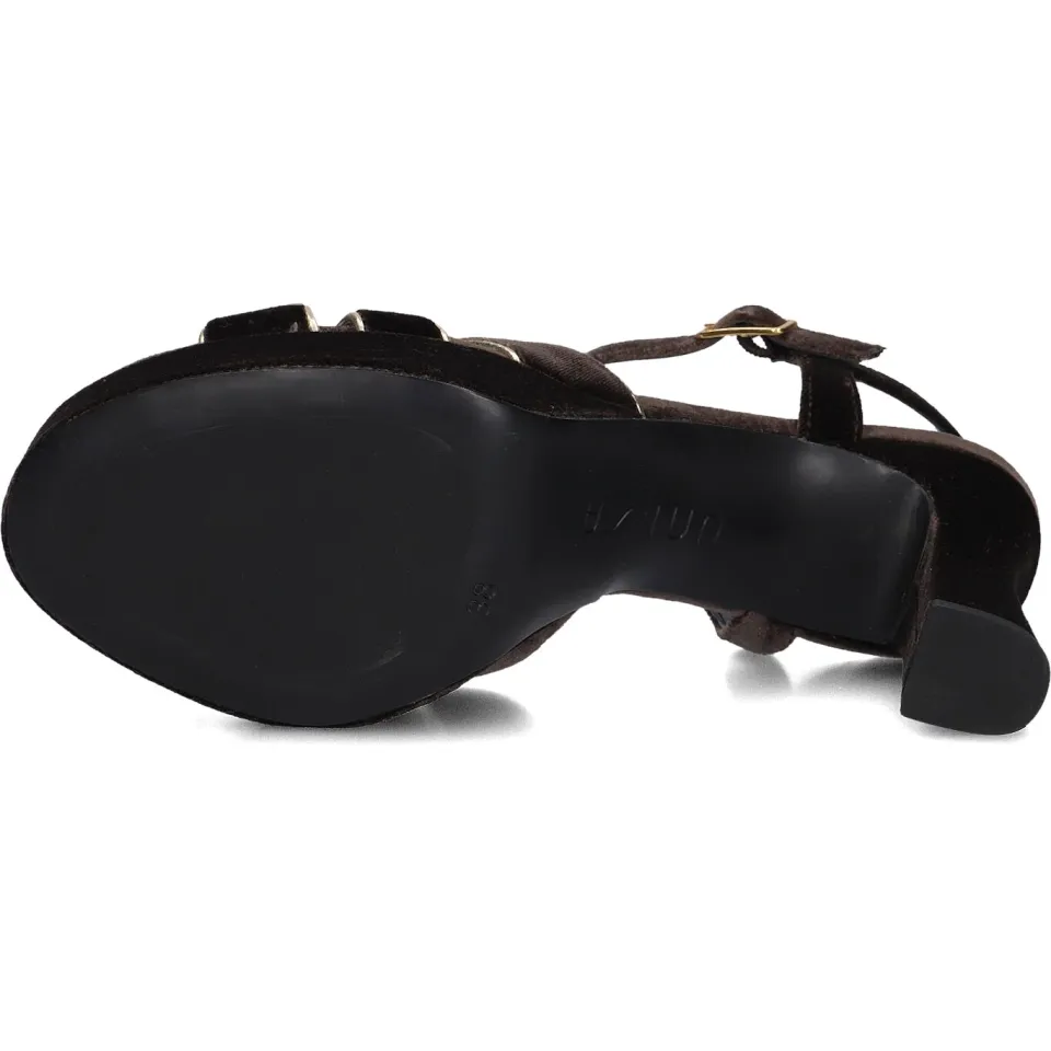 Unisa Sandalen Ocate Bruin, foto 4