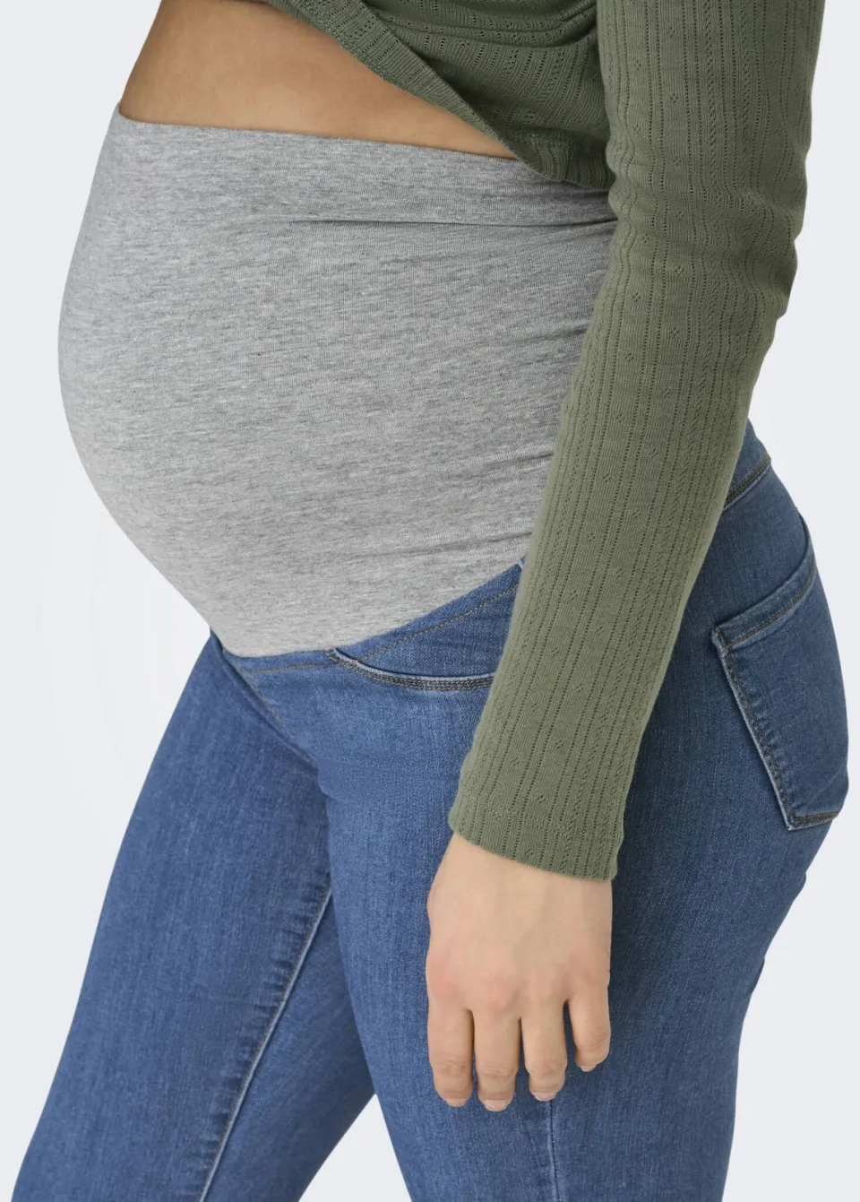 Only MATERNITY skinny zwangerschapsjeans OLMRAIN stonewashed, foto 5