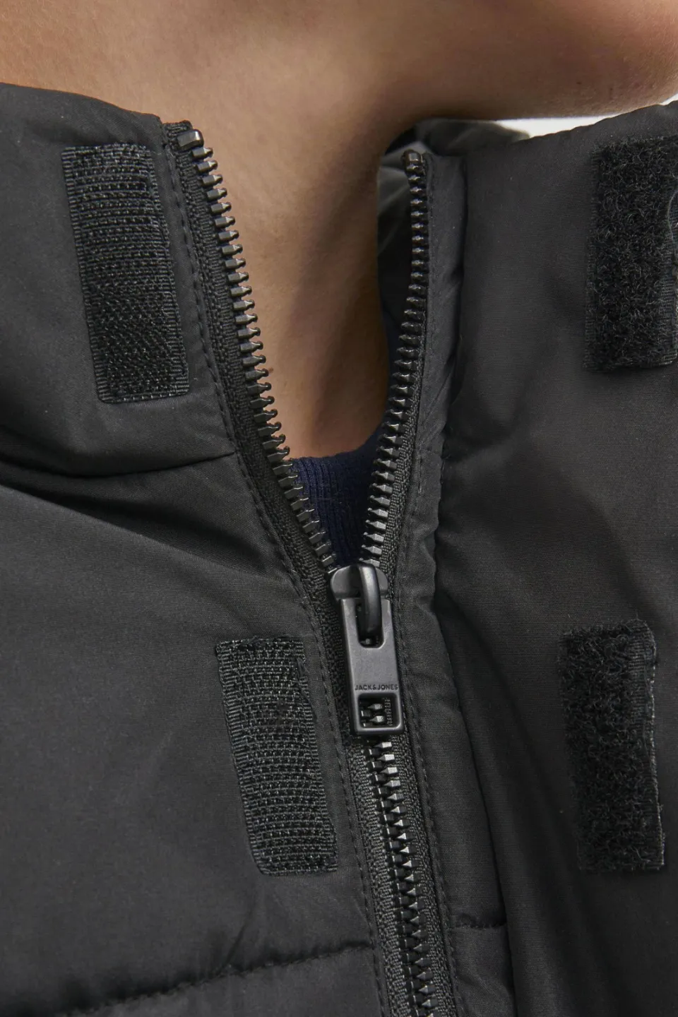 Jack & Jones Junior gewatteerde winterjas JCOSPEED zwart, foto 5