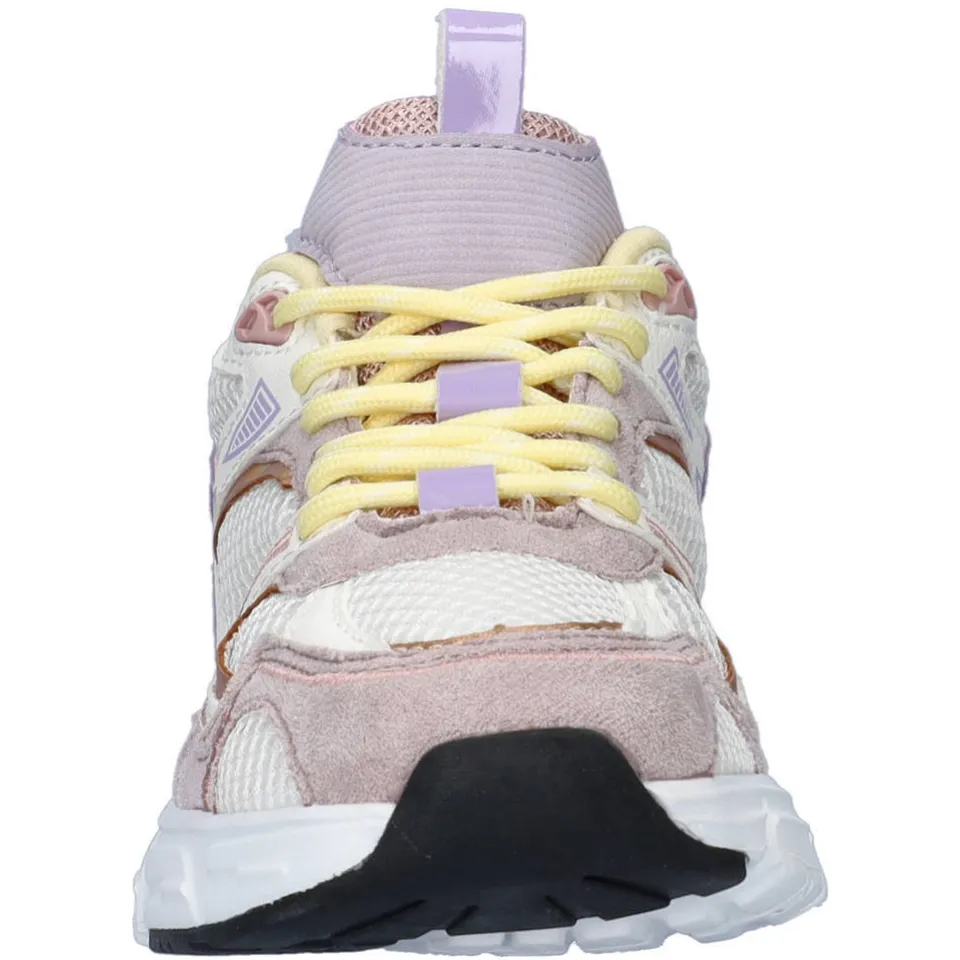 Nelson Kids sneaker wit/lila/geel, foto 2