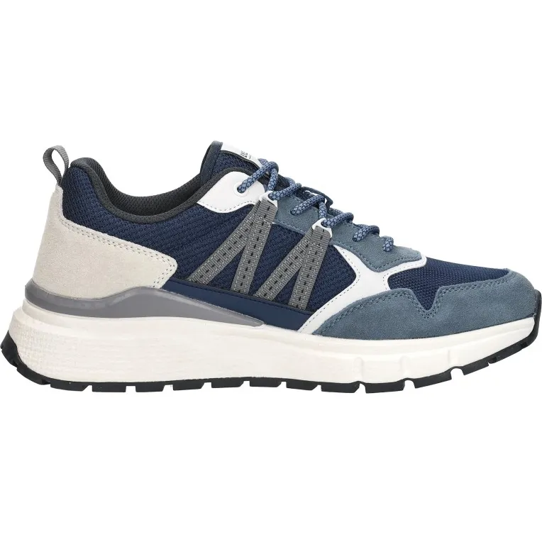 Lyle & Scott Lennox lage sneakers blauw