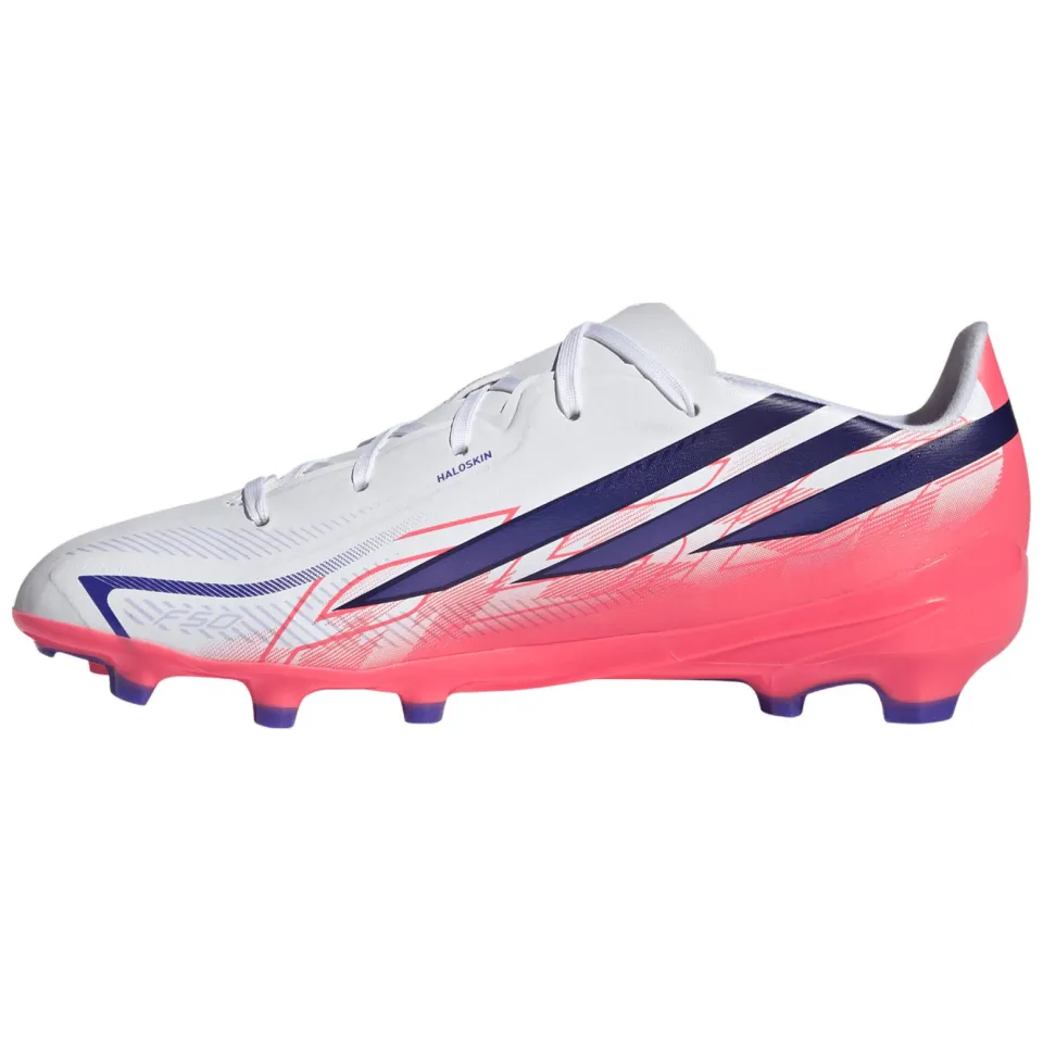 Adidas Performance F50 Hyperfast League junior voetbalschoenen - roze/paars, foto 3