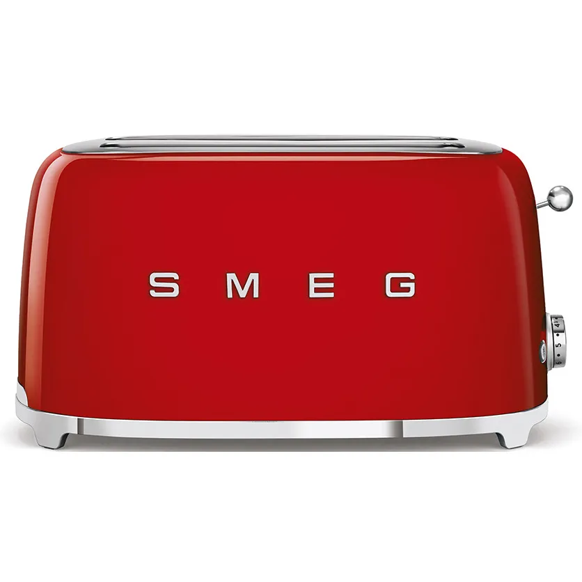Smeg TSF02RDEU broodrooster rood, foto 3